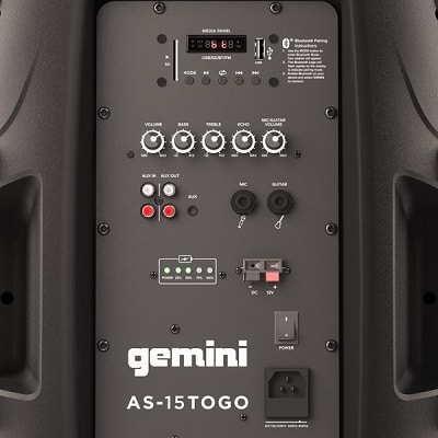 Gemini AS-15 TO GO, aktivni zvučnik