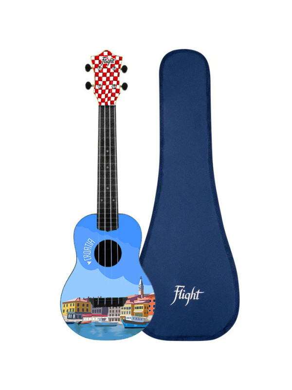 Flight TUC Croatia ukulele